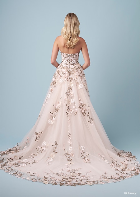 alexis long green dress Whimsical Forest Wedding Dress main image 0