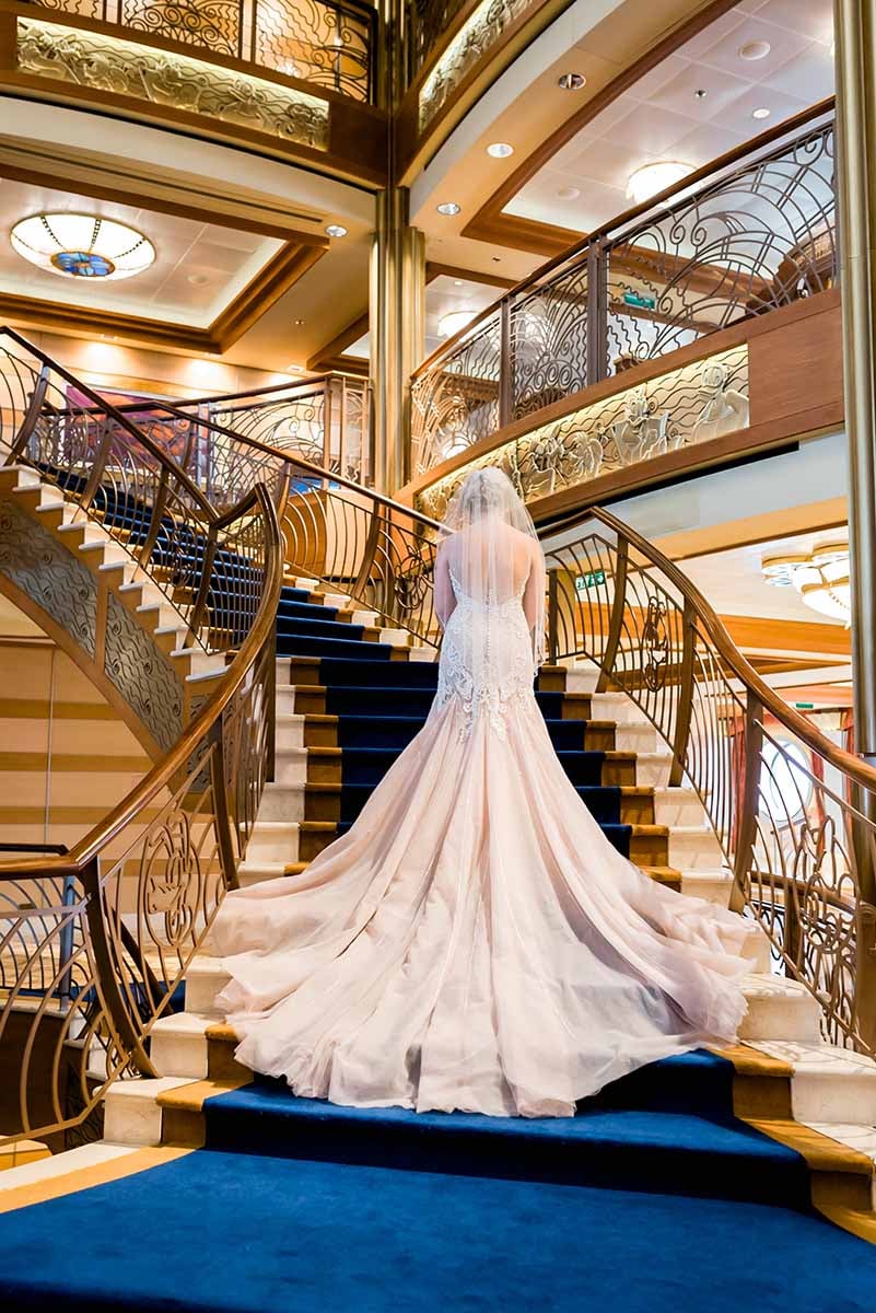 Disney Cruise Line Wedding Spotlight Devon Andrew Disney Weddings