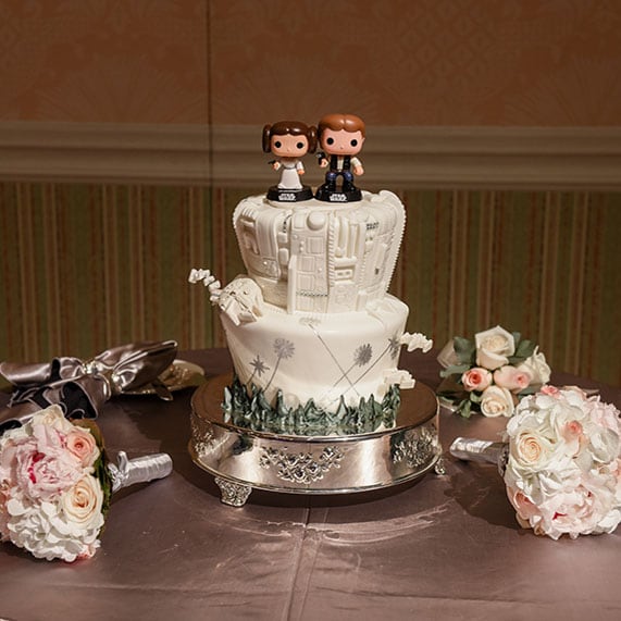 Wedding Cake Wednesday Han Solo And Princess Leia Disney Weddings