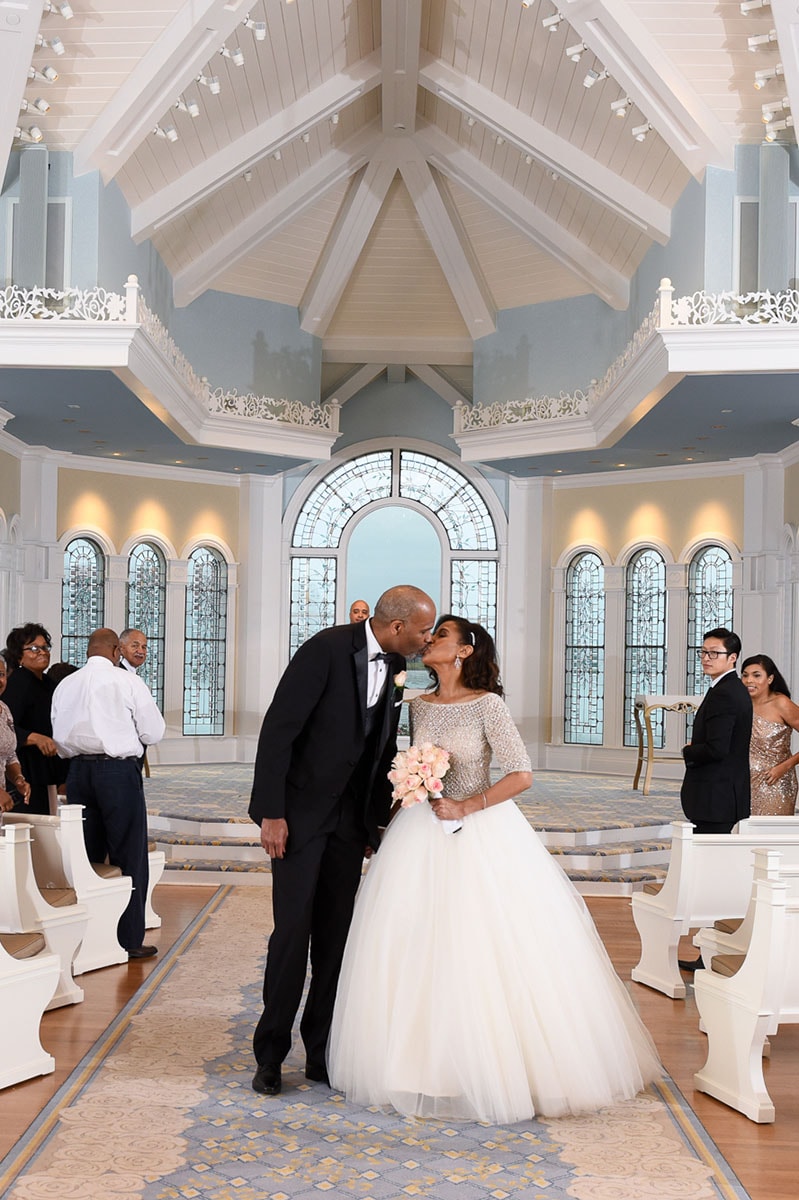 Walt Disney World Vow Renewal Spotlight Rochelle Bill 