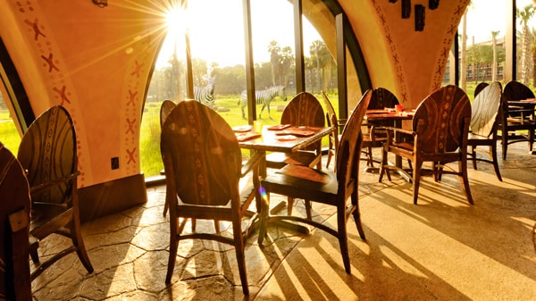 The entrance to Disney's Animal Kingdom Villas – Kidani Village