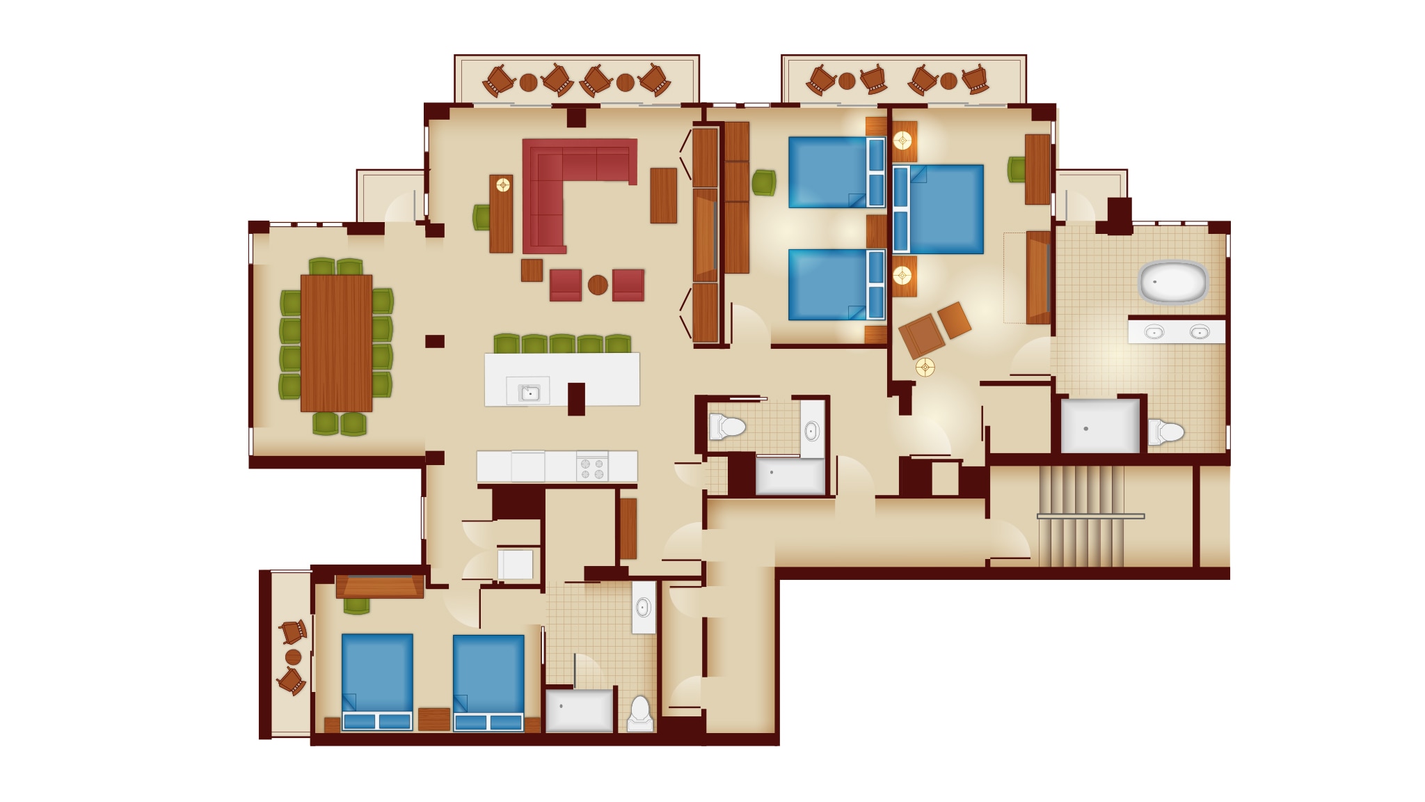 Rooms Points Copper Creek Villas Cabins Disney