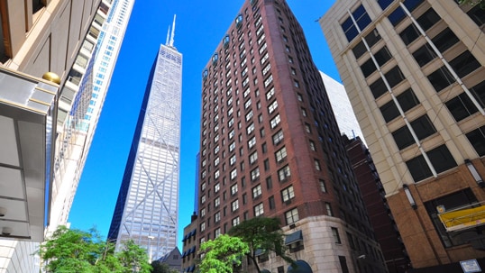 The Sears Tower in Chicago, Illinois