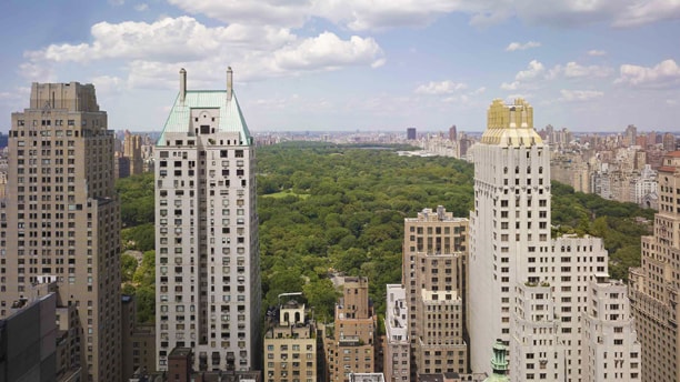 Lorem Ipsum High-rise buildings by Central Park in New York