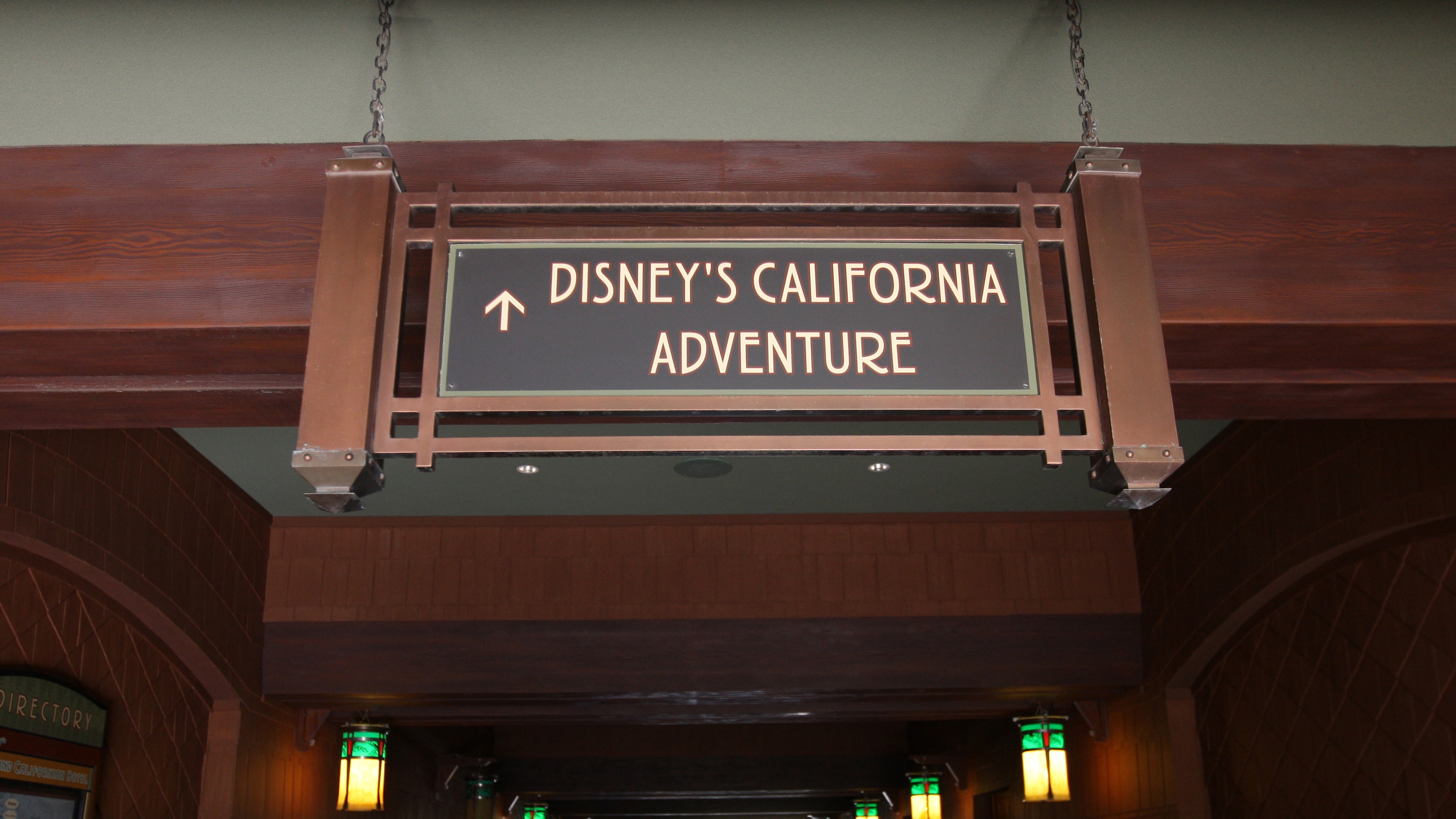 The Paradise Pier area roller coaster and ferris wheel at Disney California Adventure Park