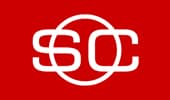 A logo of Sports center