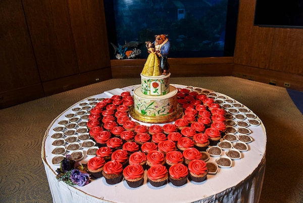 Wedding Cake Wednesday Beauty And The Beast Inspiration Disney Weddings